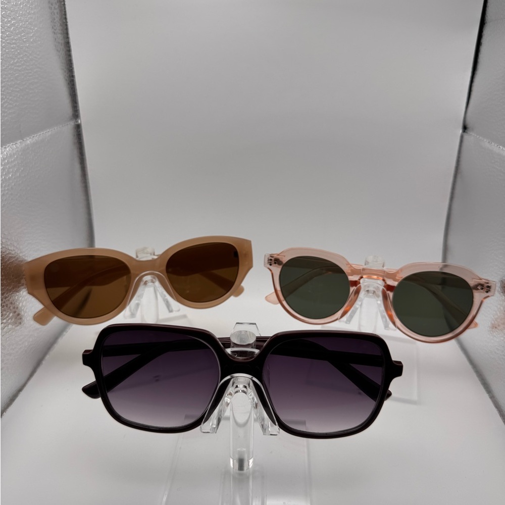 Sunglasses Bundle- 3 different Styles